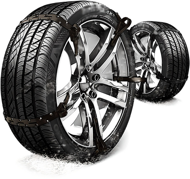 지엠지모터스 텐벨트 스노우체인 10p + 장갑, 1세트