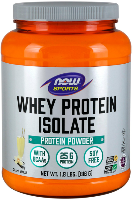 나우푸드 웨이 프로틴 아이솔레이트 파우더 단백질 보충제 바닐라, 1개, 816g