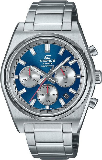 카시오 EDIFICE 에디피스 크로노그래프 사파이어 남성 손목시계 EFB-730DJ 3컬러