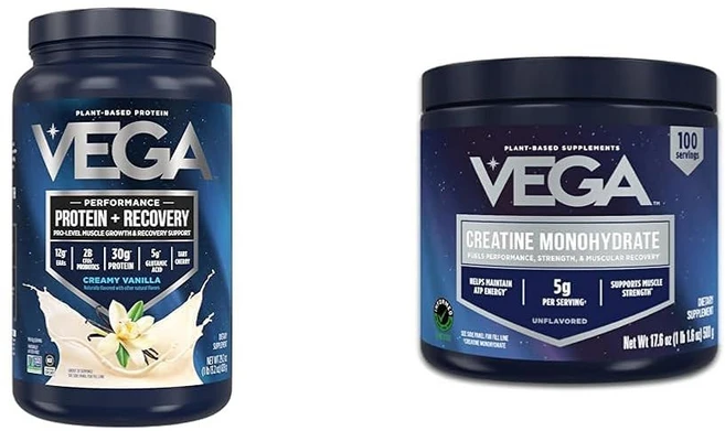 베가 스포츠 단백질 파우더 + 회수 - 1회 제공량당 식물성 30g 바닐라 20인분 BCAA 5g 프로바이오틱스 NSF 인증 쉐이크 앤 스무디용 1.8파운드(포장은, Vanilla, 1.83 Pound (Pack of 1), Standard Packaging - 쿠팡