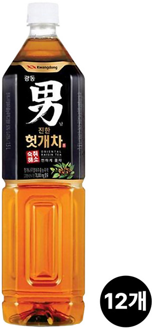 광동 남 진한 헛개차, 1.5L, 2개