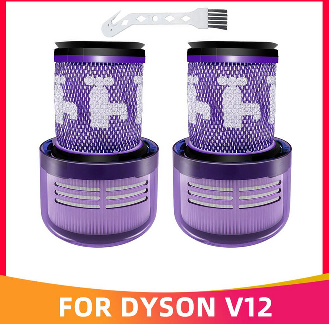 Dyson V12 Slim Detect SV20 SV26 SV30 SV34 SV35 SV46 호환 HEPA, 2pcs