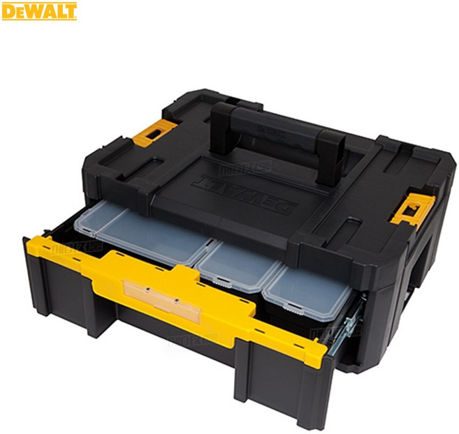 디월트 1단 공구함 서랍형 모듈형 부품함 DWST17803, 1개