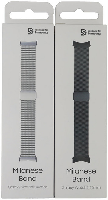 삼성정품 갤럭시워치6 스트랩 밀레니즈밴드 GP-TYR930 GP-TYR940, 블랙, 1개