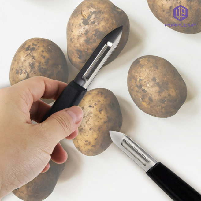 퍼플업 감자깎는칼 당근껍질깎이 김장무채칼 치즈 과일 김장 오이 1개