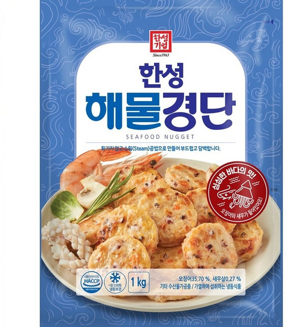 한성 해물경단 1kg 해물동그랑땡(소비기한2026년3월), 1개