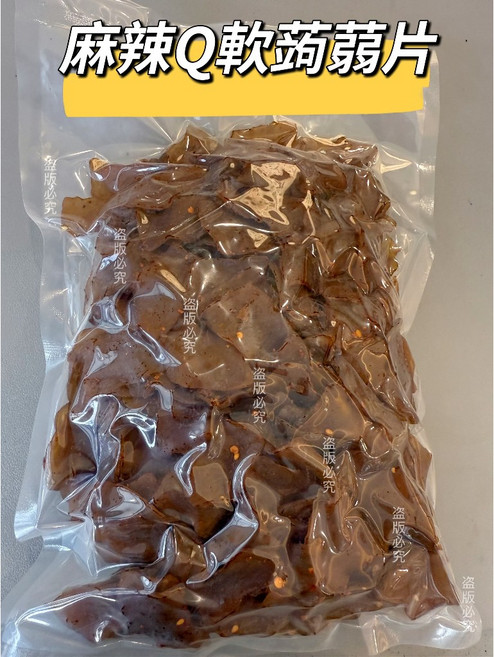五香Q彈蒟蒻條, 1個, 麻辣蒟蒻片,600g