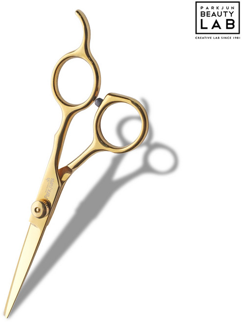 박준 프리미엄 티타늄 골드 커팅 미용가위, 1개