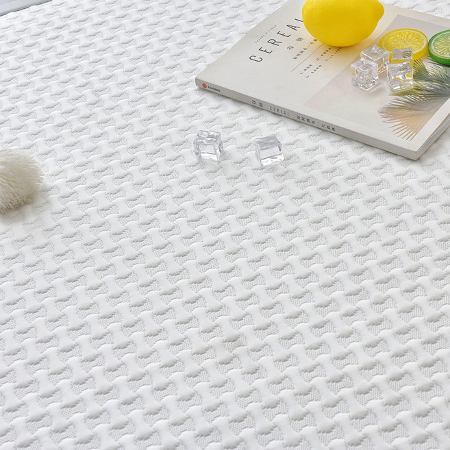 블루스타 냉감매트 침대 냉감패드, 쿨매트, 하얀색