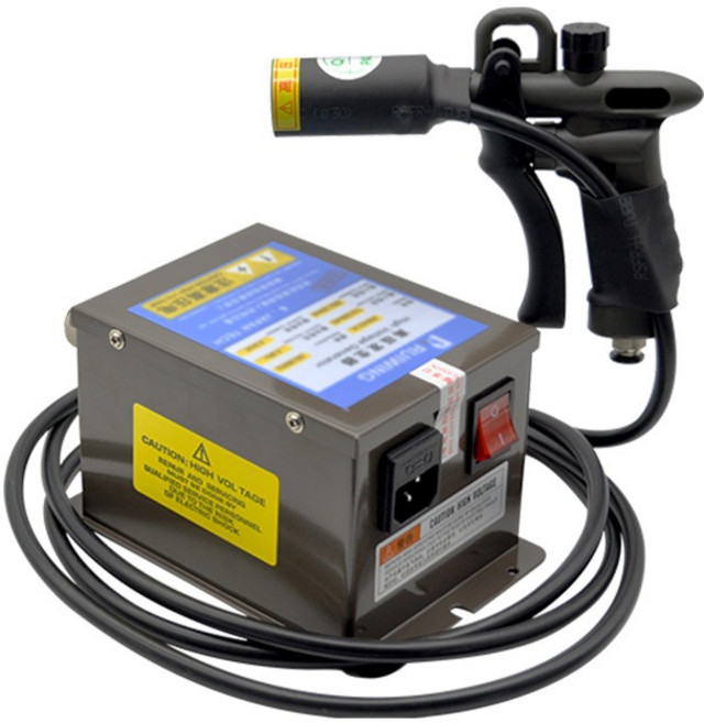 이온에어건 제전기 먼지제거기 분사형 바람 정전기방지 고압 이오나이저 산업용 고속 세트, RUIWING세트 가격, 1개