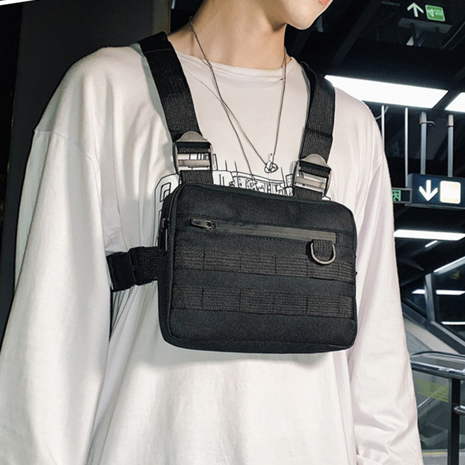 라리브 체스트백 아웃도어 가슴가방