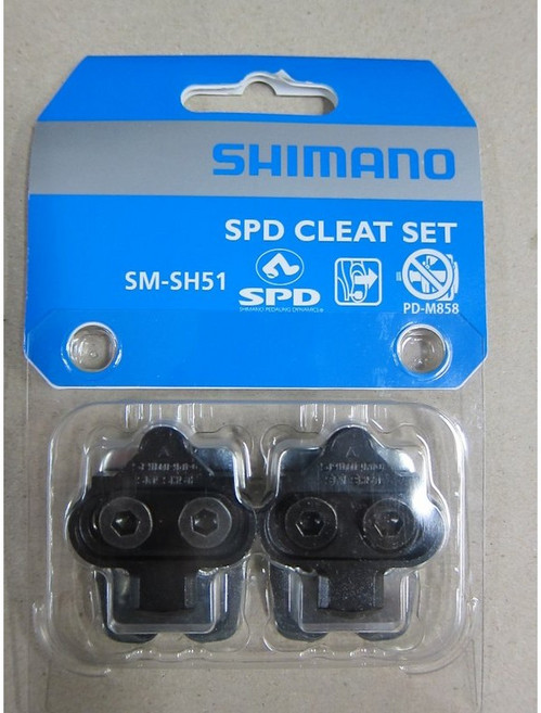 SHIMANO SPD Cleat Set 登山車鞋底扣片, 1個, SH56/多向(無固定板)