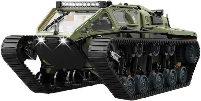 UB 오프로드 장갑차 RC카 드리프트 풀스케일 탱크 밀리터리 C8812, 1개, 그린