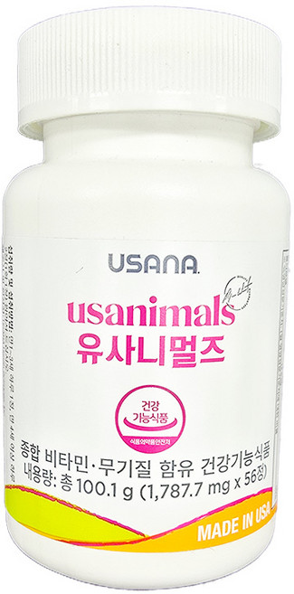 유사나 유사니멀즈, 1개, 56정, 100.1g