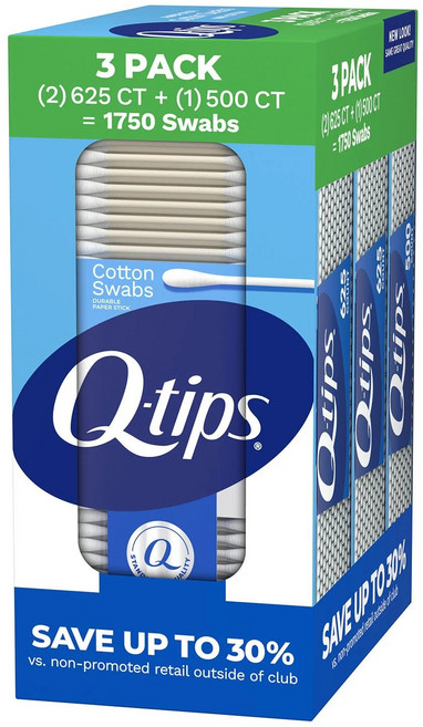 큐팁스 코튼 스왑 면봉, 1750개입, 1개