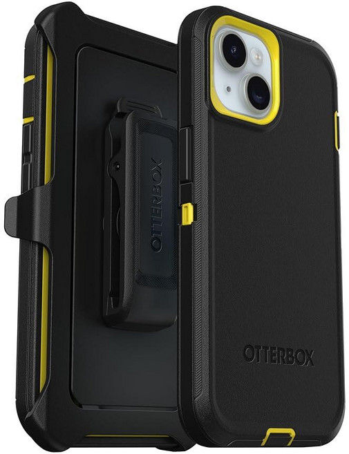 오터박스 OtterBOX 박스 아이폰 16e (전용) - 디펜더 시리즈 케이스 블랙 스크린리스 견고하고 내구성 포트 보호 홀스터 클립 포함 미생물 방어 279969