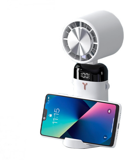 목풍기 접는 목걸이형 충전용 휴대용 선풍기 C타입 어린이 목걸이 핸디선풍기, 핑크