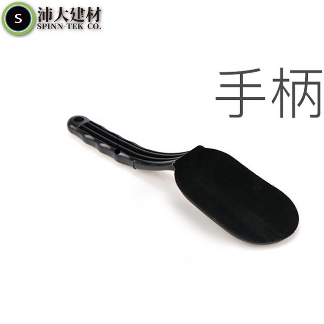 SPINN-TEK CO. 輪胎上蠟刷 可替換海綿, 1個, 手柄