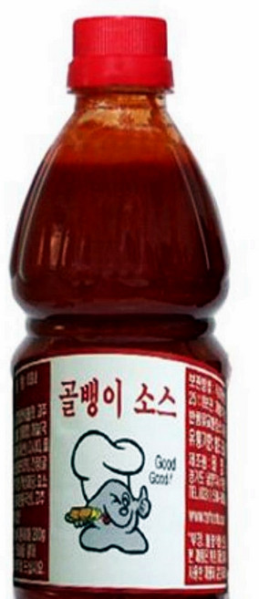 골뱅이 무침소스 새콤달콤한 양념 해산물 무침 비빔요리 드레싱 0.9L