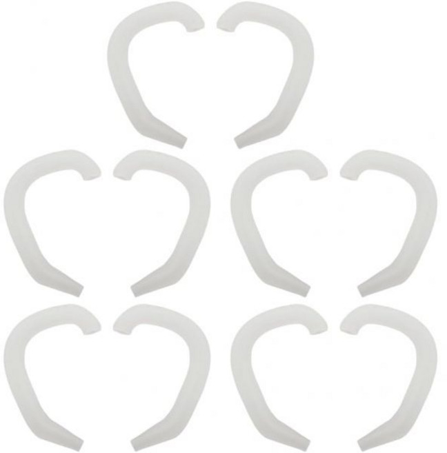 5쌍 어린이 귀 교정 아기 오리클 발구스 패치 실리콘 피부 친화적이고 편안 젤 이어 테이프 미끄럼 방지 신생아 실리카 스티커 화이트