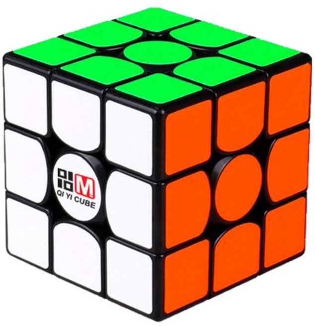 치이큐브코리아 밈큐브M 3x3 자석 블랙, 1개