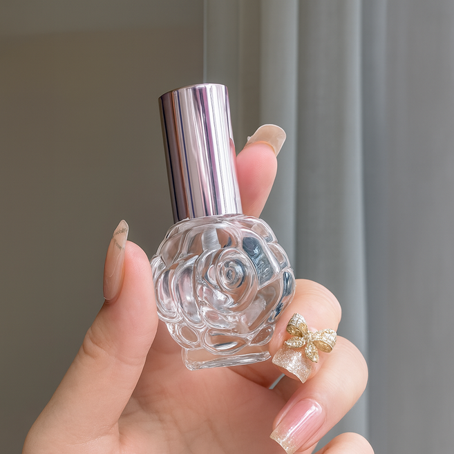 여행 필수 간편 휴대 고급스러운 11ml 스프레이 향수 공병, 로즈골드 11ml