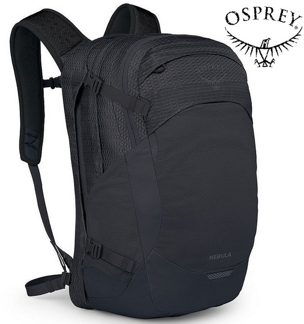Osprey Nebula 32L 都市休閒電腦後背包, 黑色 Black