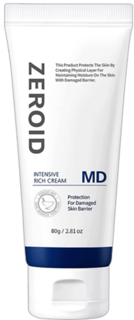 제로이드 인텐시브 리치 크림 엠디 MD 80g, 1개, 80ml