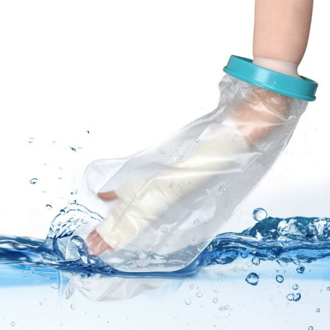 편리안 기브스 방수커버 팔 중, 혼합색상, 1개