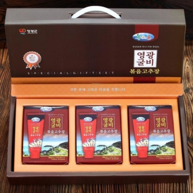 영광굴비 볶음고추장, 1개, 180g×3박스 선물세트