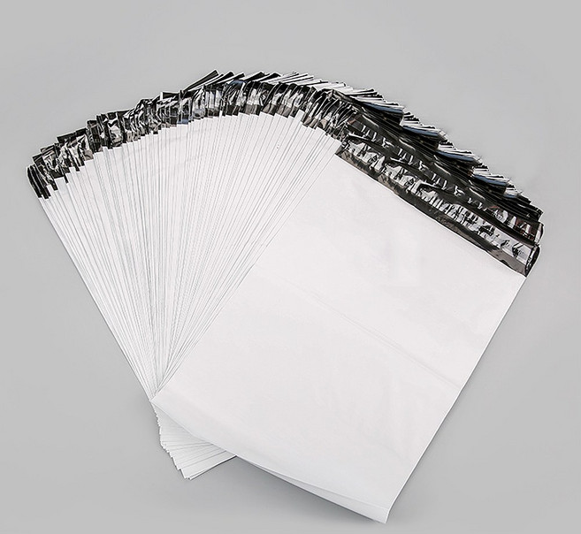 택배포장 LDPE 택배봉투 100매(17x26cm) (화이트) 택배비닐 택배봉투 포장봉투 택배포장 포장비닐, 1개