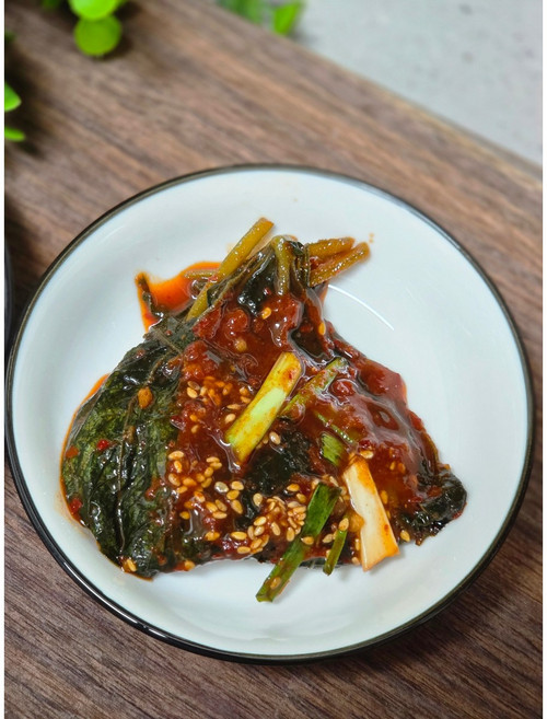 양념깻잎장아찌 구포시장 깻잎맛집 정가네반찬 정반식품(주) 300g 600g, 1개