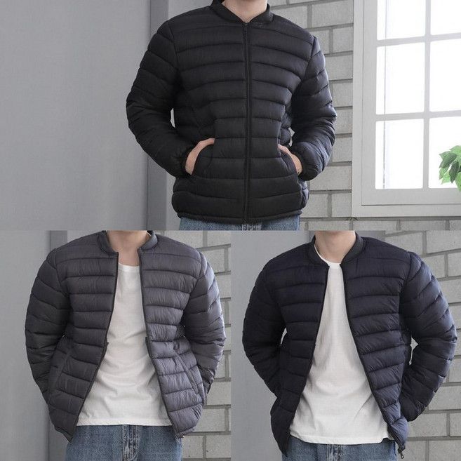 남성 패딩 점퍼 겨울 방한용 가벼운 경량 중량 잠바 남녀 공용 여성 빅사이즈 커플