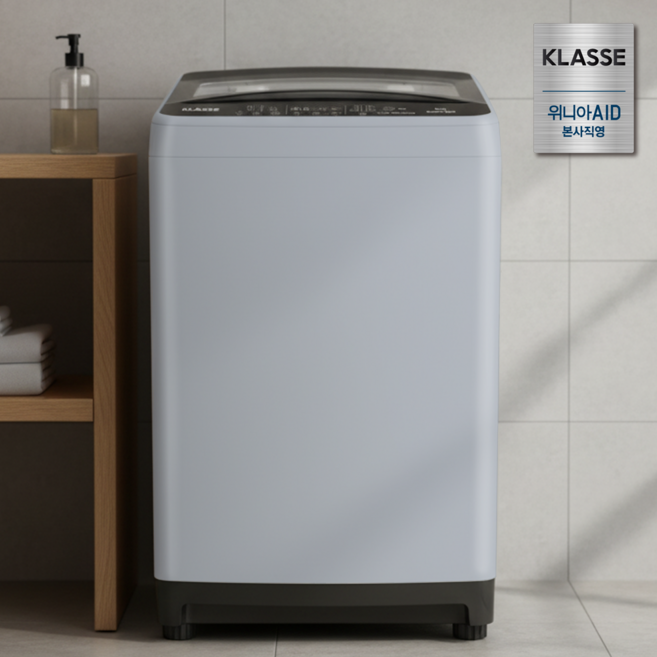 위니아 클라쎄 WFE112SSA(AK) 12kg 통돌이세탁기 가정용 원룸 오피스텔 라이트실버