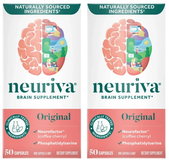 미국 코스트코 뉴리바 브레인 서플먼트 오리지날 50캡슐, 2개, 50회분 - 쿠팡