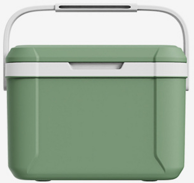 미니 아이스박스 캠핑 보냉박스 피크닉 쿨러박스 차량용 보냉가방, 5.5L, 그린