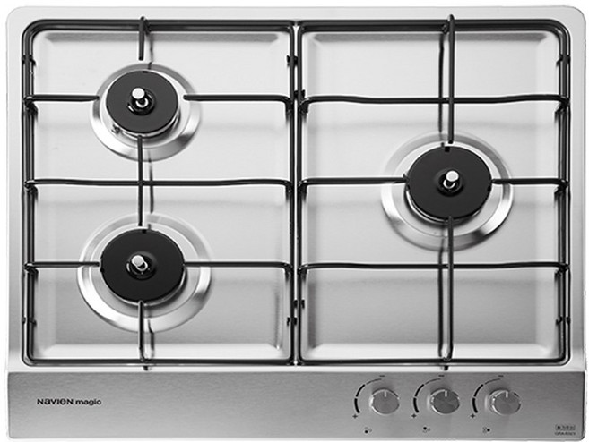 경동나비엔 나비엔매직 GRB-3203 3구 가스렌지 전기코드형 빌트인 매립형 가스쿡탑 가정용 원룸 기숙사 오피스텔 펜션 가스레인지 전국설치가능, LPG, GRB-3203(빌트인) 설치요청(상세설명확인)