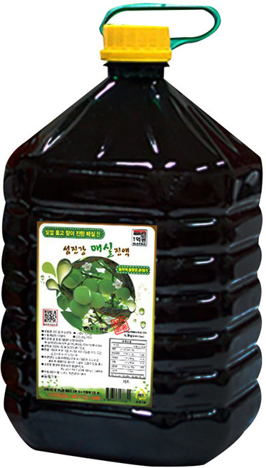 섬진강 매실진액 매실원액 대용량 5.3kg, 1개