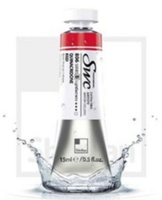 신한 swc 수채화물감 15ml 낱색 / 시리즈 A B C D 옵션선택, 890 EMERALD GREEN NOVA