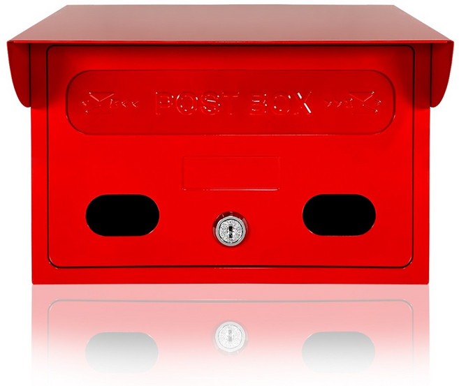 칠월앤리빙 지붕우편함(중) - 빨간색