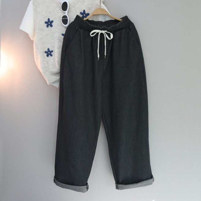 달콩 여성 빅사이즈 봄신상 통바지 청바지 마일드롱롱데님와이드팬츠