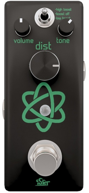 ISET 기타 이팩터 디스토션 오버드라이브 딜레이 코러스, 1개, PD-3