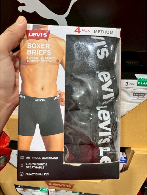 LEVI'S 男士四角內褲 - 好市多代購