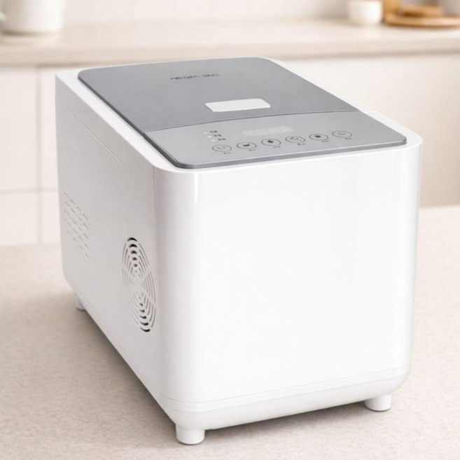 네옴스타 무필터 음식물처리기 분쇄건조 가정용, 화이트그레이, NEOM STAR - FC01