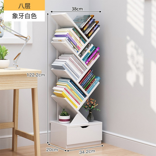 원목 CD장 스탠드 DVD 수납장 레코드 앨범 보관, 8단서랍모델 화이트, 1개