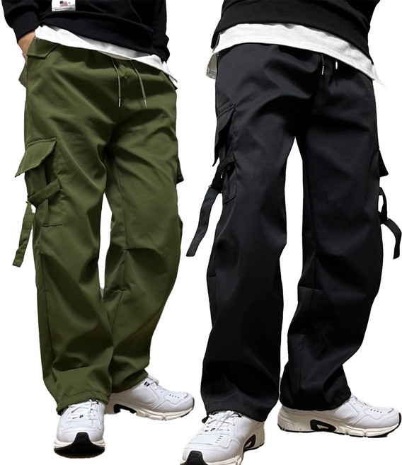 오드아이 남성 카고바지 카고팬츠 조거팬츠 와이드팬츠 작업바지