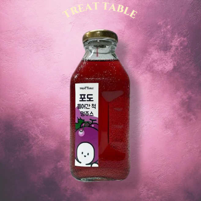 멍멍이음료 강아지음료 트릿테이블 멍주스 포도 250ml, 혼합맛, 1개