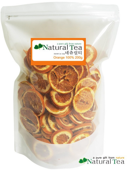 네츄럴티 건조과일 자투리 오렌지 200g, 3개, 1개입