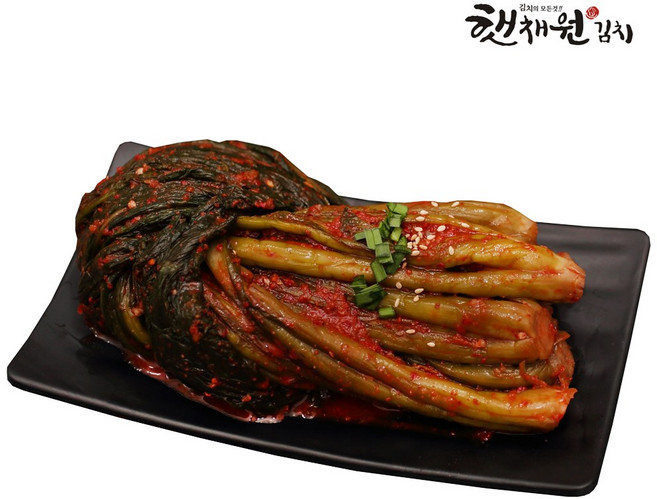 맛있는 돌산 갓 김치 국산 전라도 저온 숙성 갓김지 3KG, 1개