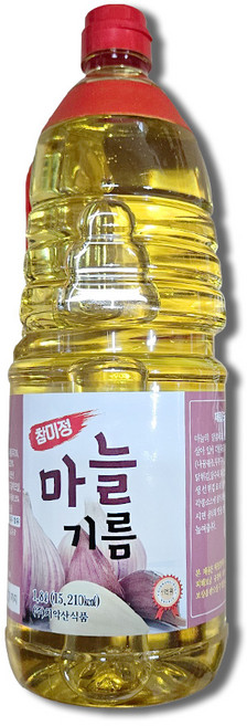 주식회사 치악산식품 치악산 참미정 마늘기름 1.8L, 2개